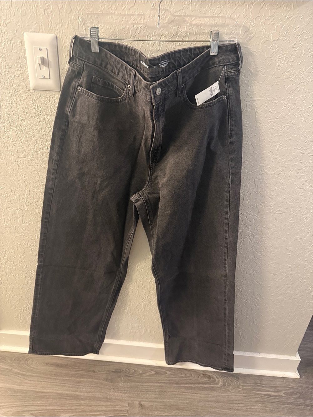 Old Navy Charcoal Black Jeans with Tag
